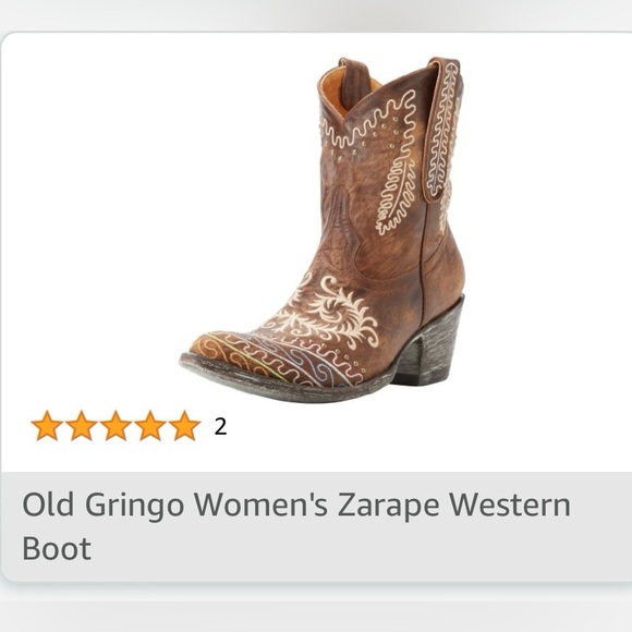 NWOB Old Gringo Women's Zarape Western Boot - US 9 B - Picture 15 of 15